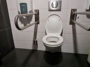 Goed toegankelijk toilet Boshuys.