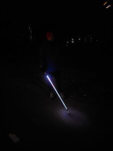 Lichtgevende blindenstok